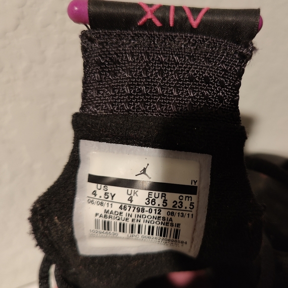 Jordan Air XIV sz. 4.5y or 6 wmn used - Picture 4 of 5